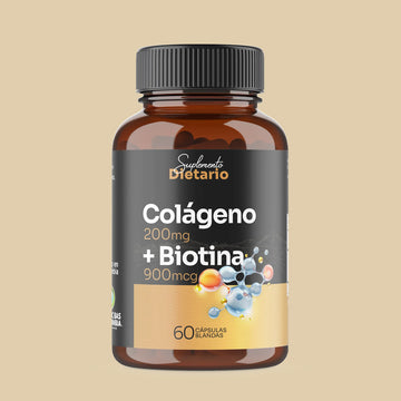 Colágeno 200 mg + Biotina